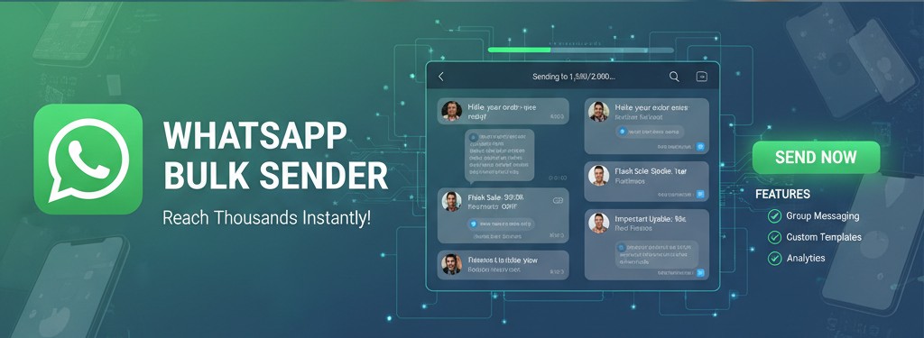 WHatsapp Bulk Sender
